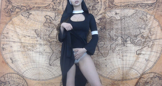 Cum Eating Instruction, Female Domination, Halloween, Jerk Off Instruction, Religious jessica starling dirty sinner nun joi and cei ManyVids