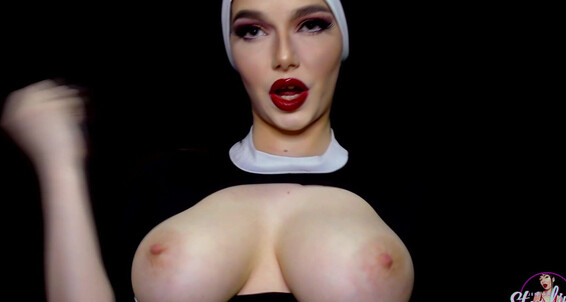 Jessica Starling - Cum and Be DAMNED Nun Humiliation Blasphemy JOI clips4sale
